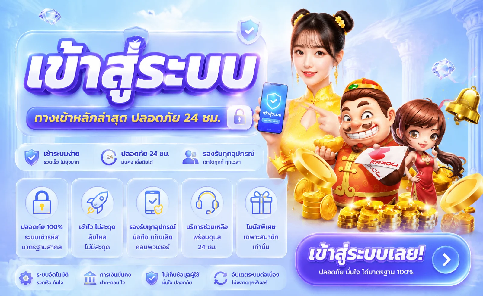 แบนเนอร์ CHECK24M เว็บพนันออนไลน์ครบวงจร สล็อต คาสิโน แทงบอล